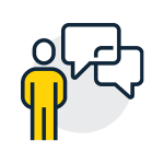 Icon von W&W Personaleinsatz für Baustellenkommunikation